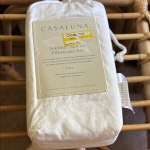 Casaluna White Pillow Set Bedding King